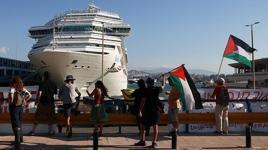 Yunanistan'da İsrailli turistlere Gazze protestosu!