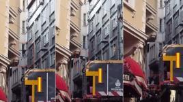 Beyoğlu'nda elektrik telleri üzerinde intihar girişimi