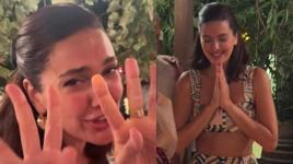 Bergüzar Korel 44 yaşında! Pastayı üflemeden dileklerini böyle sıraladı