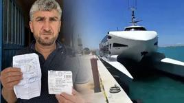 KKTC'de alabora olan gemiden kurtulan yolcu yaşadıklarını anlattı