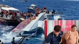 Batan gemiden sağ kurtulan kazazede annesini arayıp 