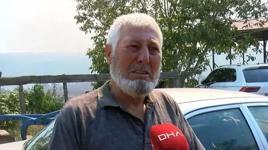 Kozan'da çıkan orman yangınında evi yanan köylüler konuştu