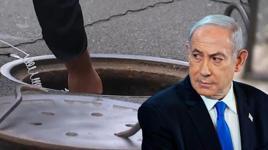 Kanalizasyonda Netanyahu paniği!