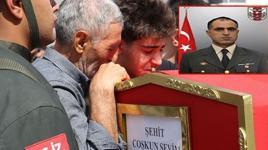 Şehit Coşkun Sevim’e son görev! Cenazesinde gözyaşları sel oldu