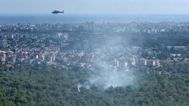 Antalya’da orman yangını! 3 saatte kontrol altına alındı