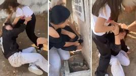 Çeşmede ıslatıp, yerde sürükleyerek acımasızca darbettiler
