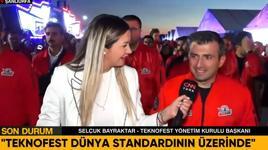 Selçuk Bayraktar TEKNOFEST Şanlıurfa'da CNN Türk'e konuştu: Dünya standardının üzerinde!
