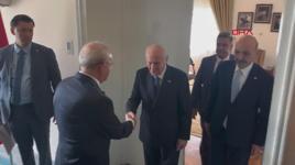 MHP lideri Bahçeli, CHP Genel Başkanı Kılıçdaroğlu ile görüştü