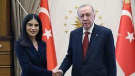 Cumhurbaşkanı Erdoğan, Özbekistan Cumhurbaşkanlığı İdaresi Başkanı Mirziyoyeva’yı kabul etti