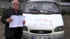 1993 model bir kamyonetine gelen cezayı görünce harekete geçti: '16 liraya sakız alınır'