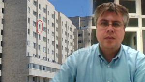 Tedavi gördüğü hastanenin 8’nci katından düşen akademisyen hayatını kaybetti