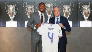 Real Madrid, David Alaba ile sözleşme imzaladı