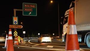 Bolu Dağı Tünelinin İstanbul yönü ulaşıma açıldı