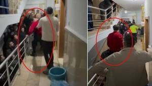 Eve giren hırsız ev sahibini dışarı atıp kapıyı kilitledi Eve giren hırsız ev sahibini dışarı atıp kapıyı kilitledi