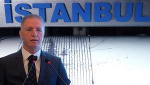 İstanbul Valisiden deprem açıklaması İstanbul Valisiden deprem açıklaması