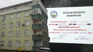 Avcılarda tedirgin eden olay Kolonlarında çatlak oluşan bina mühürlendi Avcılarda tedirgin eden olay Kolonlarında çatlak oluşan bina mühürlendi