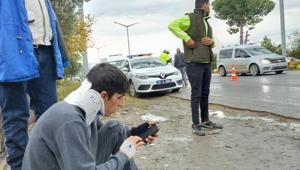 Hatayda işçi servisi, hafriyat kamyonuna çarptı Yaralılar var