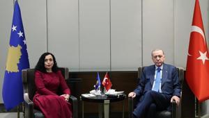 Cumhurbaşkanı Erdoğan, Kosovalı mevkidaşı ile görüştü Cumhurbaşkanı Erdoğan, Kosovalı mevkidaşı ile görüştü
