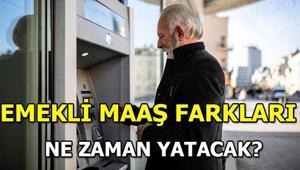 EMEKLİ MAAŞ FARKI NE ZAMAN YATACAK, HANGİ TARİHTE 2024 Ocak ayı zamlı SSK-Bağkur emekli maaşı ödeme tarihleri belli oldu