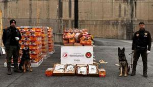 Ambarlı Limanında uyuşturucu operasyonu