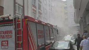 Şişlide film ekipmanlarının bulunduğu depoda yangın