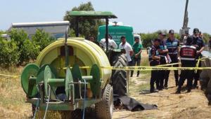 Traktör ile ilaç tankının arasında kıyafetleri dolandı 15 yaşındaki kızın feci ölümü