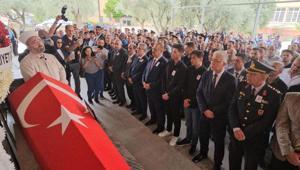 Kalp krizinden hayatını kaybeden polis memuruna veda