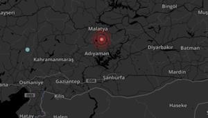 Adıyamanda 3.8 büyüklüğünde deprem