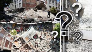 318 bina her an çökebilir, Zeytinburnu da listede Tek suçlusu deniz kumu değil