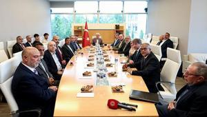 Kurtulmuş, ABD’deki Müslüman toplum liderleriyle görüştü