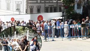 Yıldız Sarayında hafta sonu yoğunluğu 1 haftada 40 bin kişi ziyaret etti