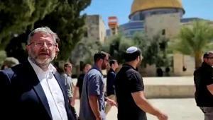 Türkiyeden Mescid-i Aksadaki skandal görüntüye peş peşe tepkiler