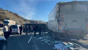 Çankırıda zincirleme kaza Çok sayıda yaralı var