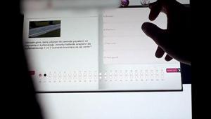 Ehliyet sınavında kopya skandalı Malzemelerle yakalandı