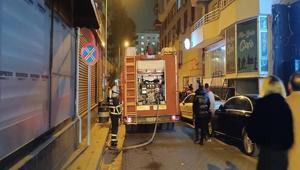 Kiraladığı evi ateşe verip kapısını kilitleyip kaçan kadın komşularını arayıp haber verdi