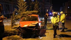 Nevşehirde şaşkına çeviren olay Kaza yaptı, alkollü sürücü polise ecel teri döktürdü