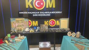 İstanbul ve Ankarada tarihi eser kaçakçılarına operasyon