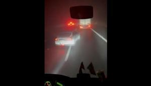 Bakan Yerlikayadan yolcu otobüsünü taciz eden iki sürücüye ilişkin paylaşım