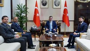 Cevdet Yılmaz, EİT Genel Sekreteri ile görüştü