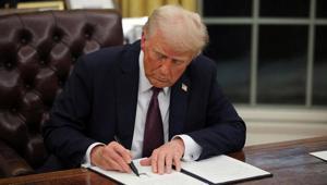 Trump kararnameyi imzaladı Destek durduruldu