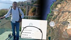 İsrail, Lübnan sınırında 3 Türk’ü vurdu: Cenazemize en kısa zamanda kavuşmak istiyoruz