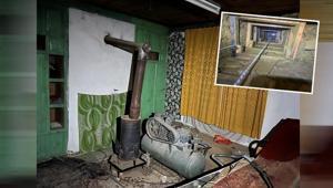 Kastamonuda şaşkına çeviren olay Suçüstü yakalandılar Binanın altına tünel inşa edip elektrik hattı döşemişler
