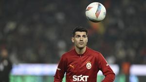 Alvaro Morata, Galatasarayda ilk maçına çıktı