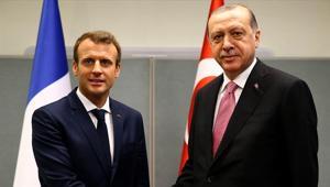 Son dakika: Cumhurbaşkanı Erdoğan, Macron ile görüştü İşte ele alınan konular