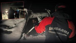 Donmak üzereyken kurtarıldılar Eksi 8 derecede nefes kesen operasyon