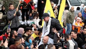 İsrailin serbest bıraktığı Filistinli esirler Gazze Şeridine ulaştı