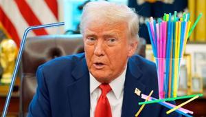 Trumptan kağıt pipet çıkışı: Plastiğe geri dönüyoruz