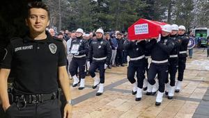 Kazada ölen polis memuruna son veda Kahreden detay ortaya çıktı
