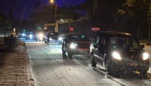Meteoroloji uyarmıştı İstanbulda kar etkili olmaya başladı