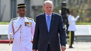 Cumhurbaşkanı Erdoğan Malezyada resmi törenle karşılandı